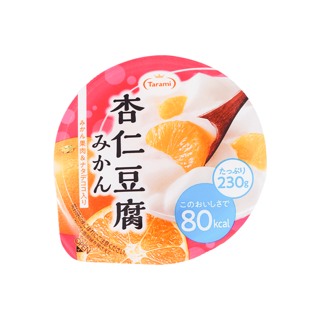 新意甜品 日本tarami 杏仁豆腐橘子味238g 亚米网