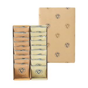 Cheese Filled Cookies Gift Box Assortment, 18 Pieces【Sea Salt Cheese + Honey Cheese Flavors】 【Tokyo's Popular Souvenir】