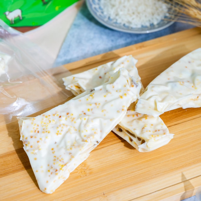 牧民人家 千层奶皮 炒米味 500g【内蒙古特产奶皮子】