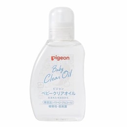 日本PIGEON貝親 嬰兒撫觸油寶寶兒童專用按摩油身體油BB油 80ml
