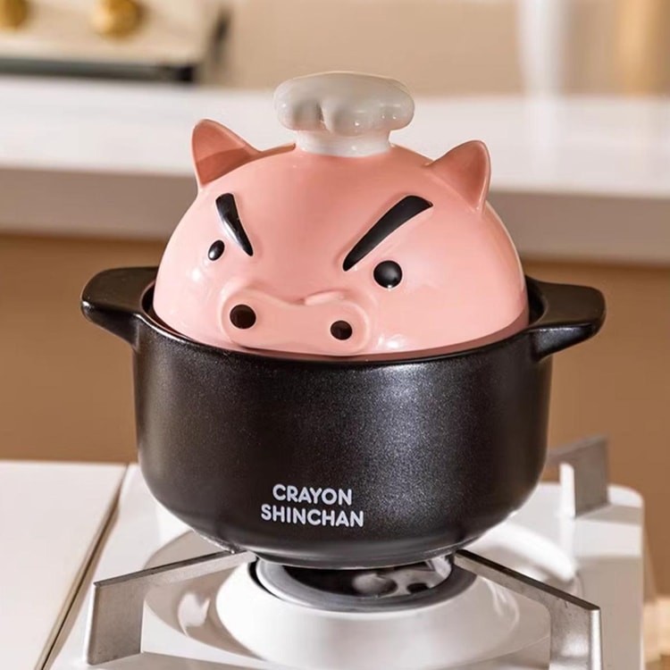 MDZF 現代主婦 左衛門 砂鍋 1.8L (クレヨンしんちゃんコラボ) - Yami