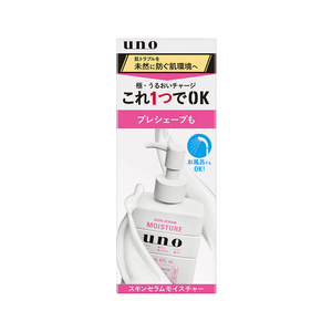 [일본 직배송] 파인투데이 UNO 남성용 모이스처라이징 에센스 로션, 고보습 히알루론산 함유, 180ml