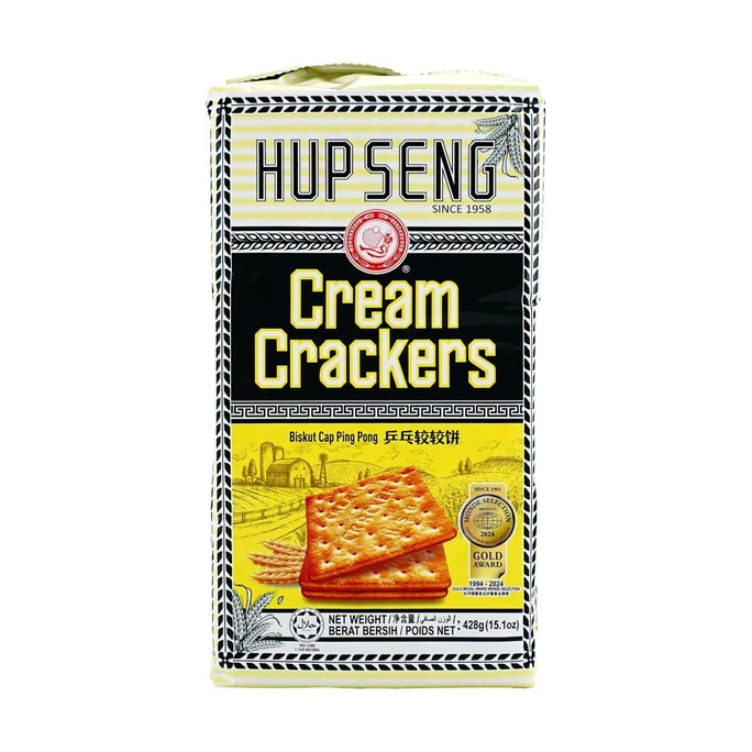 Hupseng Cream Crackers, 15.1 oz