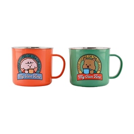 Stainless Mug Cup 2pcs Set My Buddy 300ml