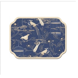 Kitchen Water-Absorbent Quick-Drying Mat 30*40CM  Blue 1PC