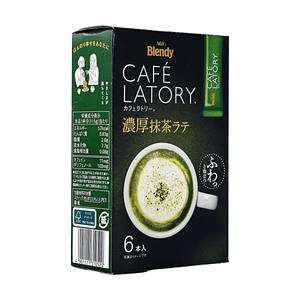 Instant Blendy Stick CAFE LATORY 6本 抹茶グリーンティーラテ 2.43 oz