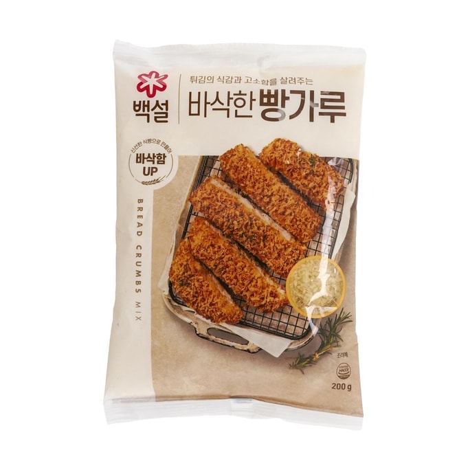 韩国CJ希杰 面包屑 油炸鸡腿面包糠裹粉 200g