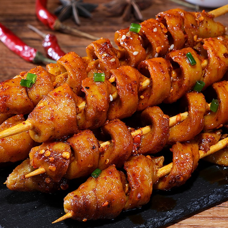 比比赞 【爆款王】 烤面筋素食豆干制品 280g【烧烤味】【素食主义必入】 3