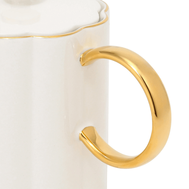 파스텔 가리비 티팟 화이트 4