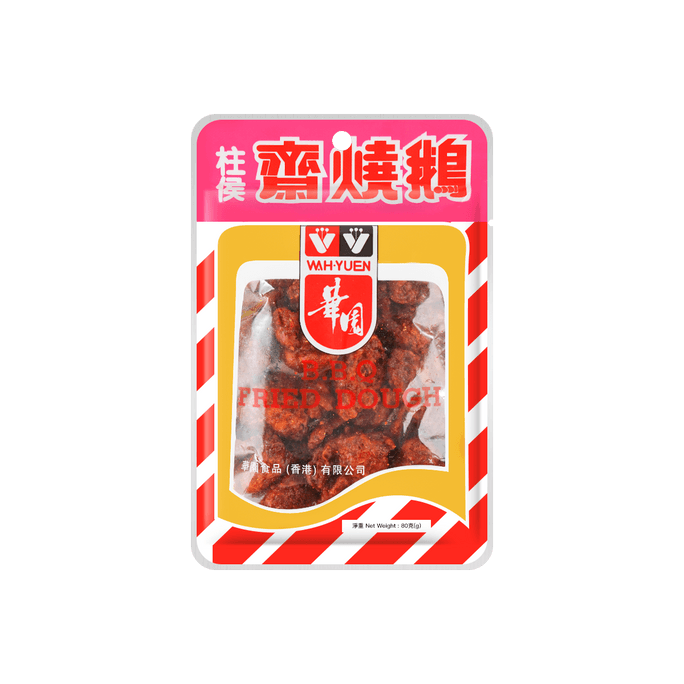 【独创系列 港式零食】香港华园 柱侯斋烧鹅 素烧鹅面筋豆制品 80g