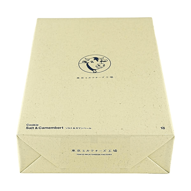 Sea Salt & Camembert Cheese Cookies, 18 Pieces【Tokyo Souvenir Japanese Cheese Snack】 7