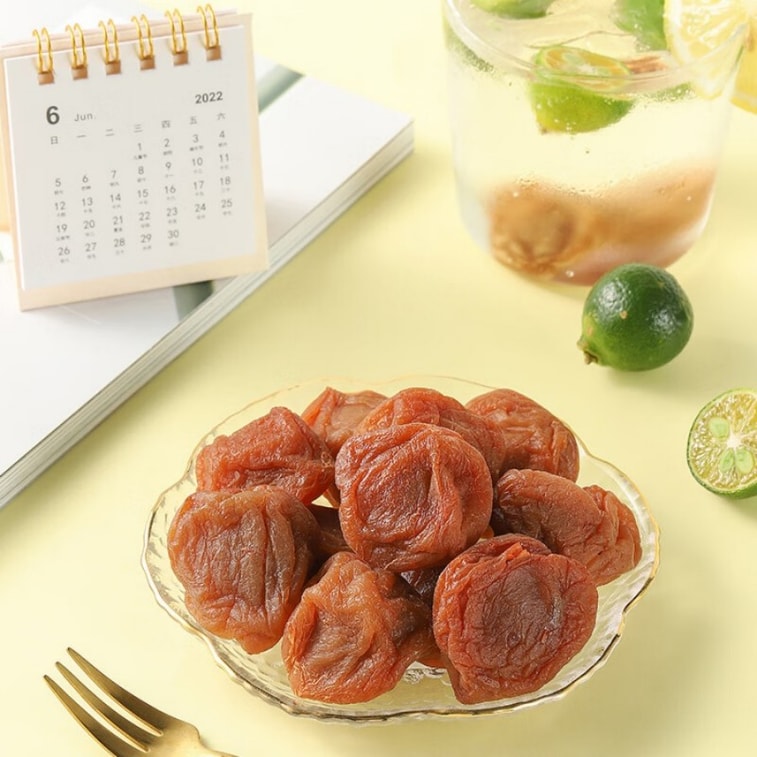 【中国直邮】 华味亨吃不厌话梅358g/袋 苏式话梅 蜜饯果干梅子干酸甜休闲零食 3