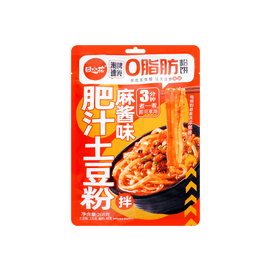 田小花 0脂肪 肥汁土豆粉 拌粉 麻酱味 268g