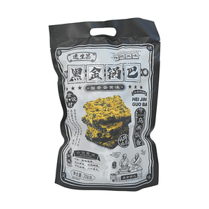 逸生昌黑金锅巴蟹香蛋黄味 208g【传统风味】【乌米饭香】