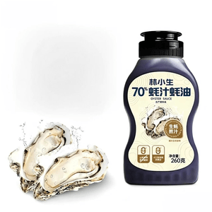 70% Oyster Sauce, No Added Preservatives, Squeeze Bottle, Fresh Flavor Pure Oyster Sauce Seasoning 260g*1 Bottle