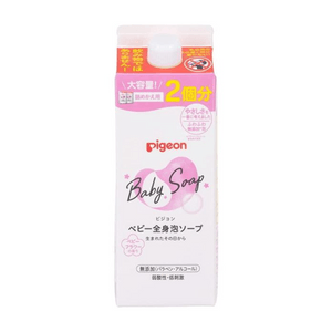 Pigeon Baby Whole Body Foam Soap [800ml refill, Baby Flower scent]