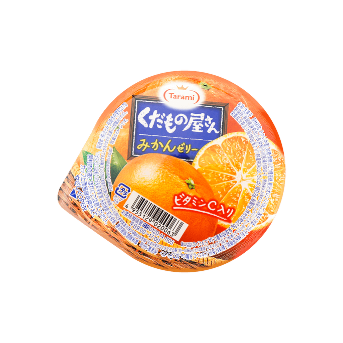 日本TARAMI 果冻杯橘子
