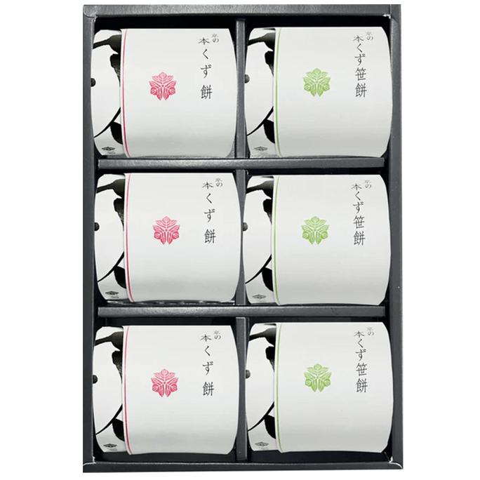 Kyoto Fushimi Confectionery - Kazuaki Kyoto Original Crushed Bamboo Leaf Rice Cake (6-pack)