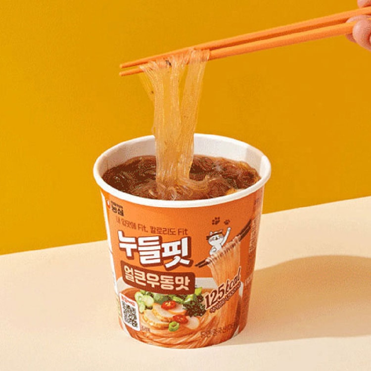 韓国農心 農心フィットヌードル ピリ辛うどん味 30.9g - Yami