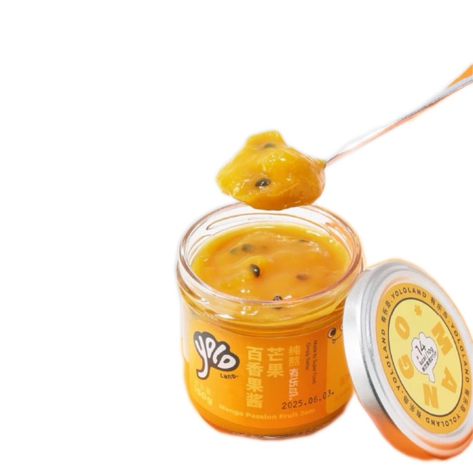 Youledao Pure Passion Fruit Jam 150g*1 Bottle