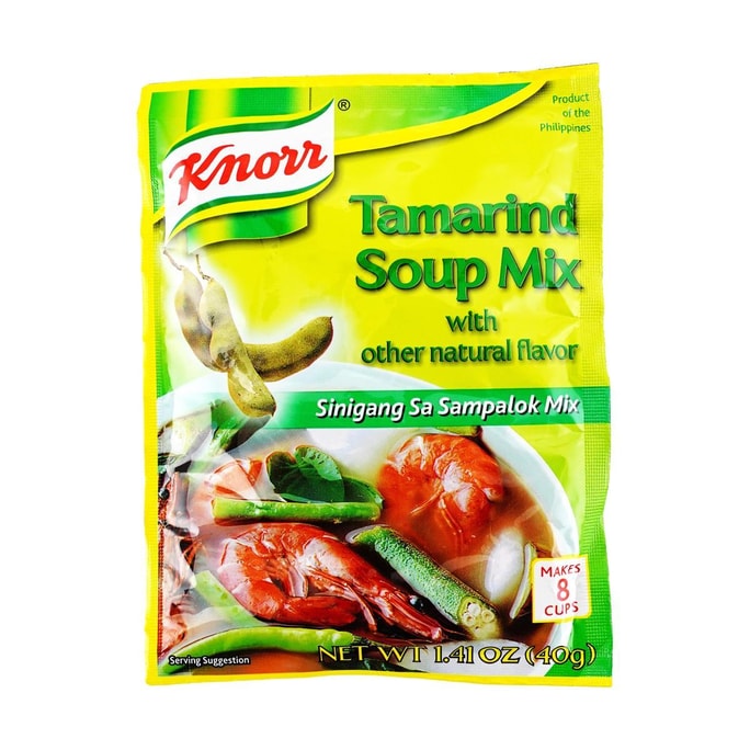 Tamarind Soup Mix - Sinigang sa Sampalok Mix, 1.41 oz 【For Fish, Pork, Beef】