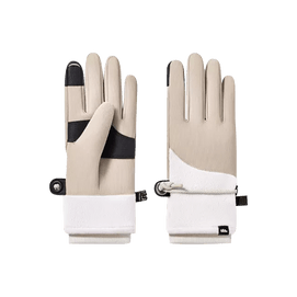 Waterproof Winter Fleece Lined Warm Gloves for Cold Weather Touchscreen Snow Running Cycling Driving Beige Size L