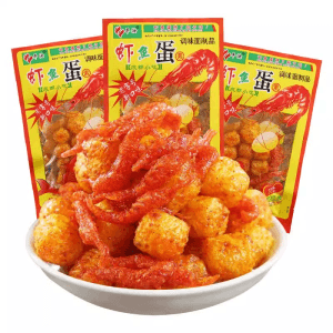 Shrimp Fish And Egg Spicy Strips 20g*3bag