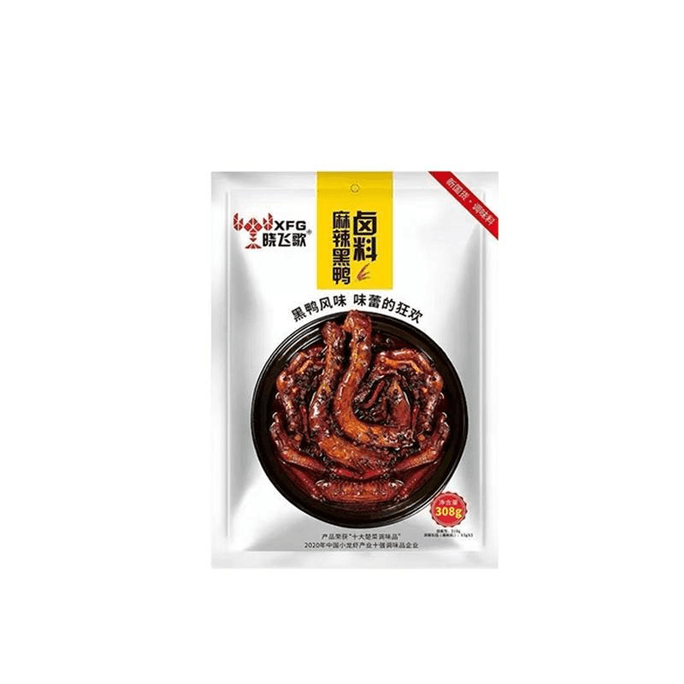【中国直送】小飛格 黒鴨マリネ液 308g*1袋