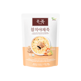 韩国Bonjuk 金枪鱼蔬菜粥 500g