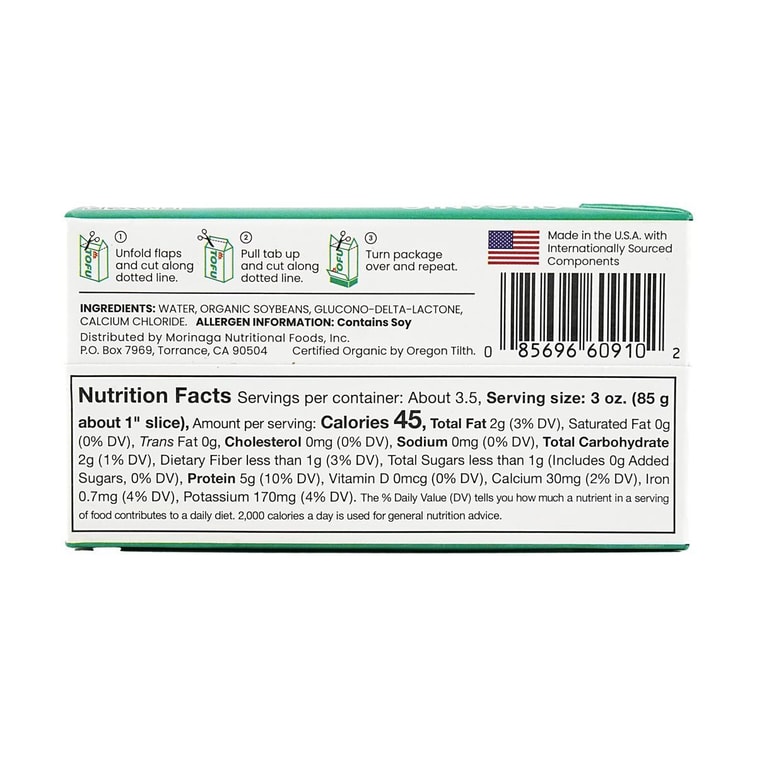 Product Detail - Mori-Nu Silken Tofu , Organic Type ,10.8 oz, 10.8 oz 【No Preservatives】【NON GMO】【Gluten Free】 - image11