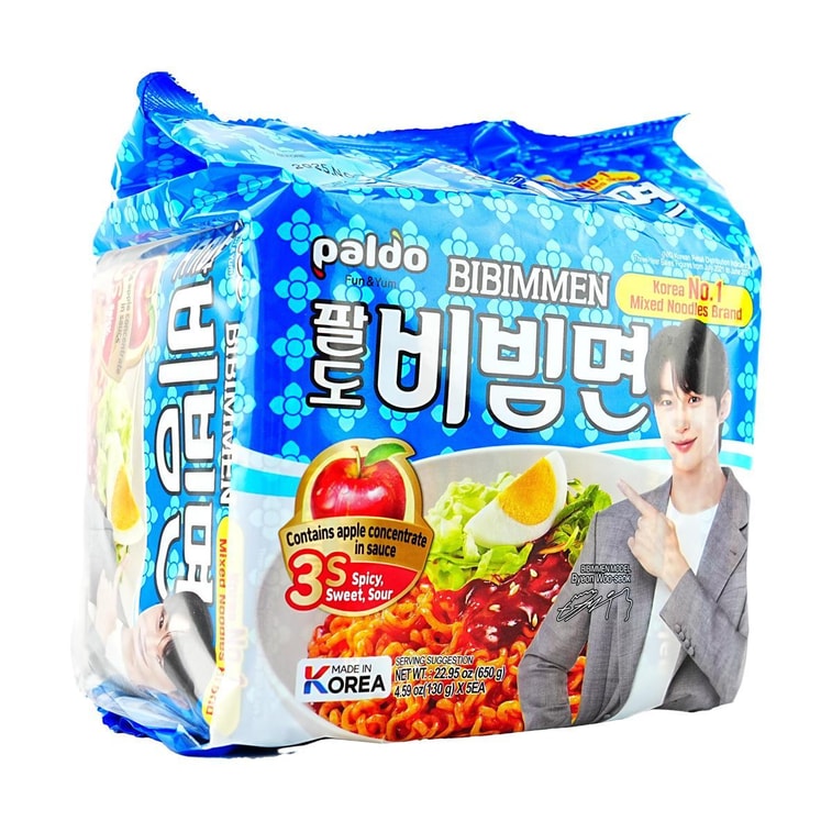 비빔면 130g, 5개입 6