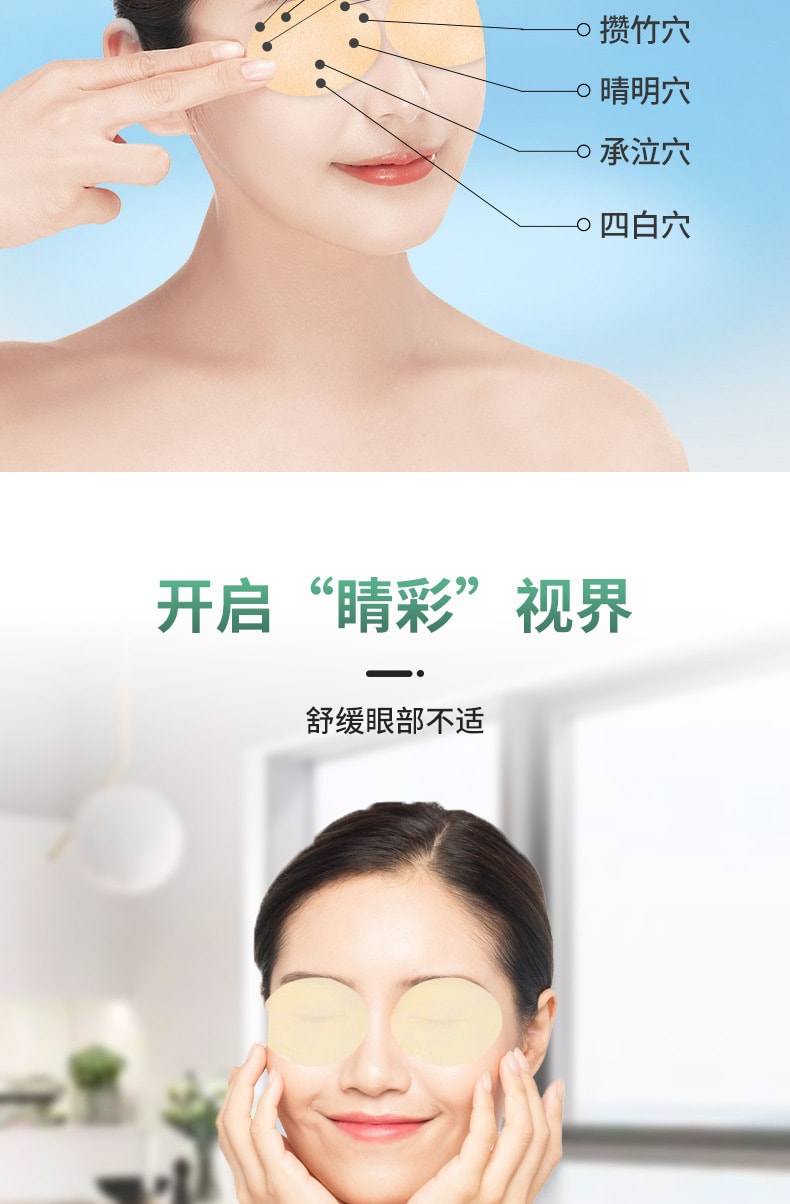 國藥藥材 葉黃素眼貼 20貼裝/盒 抗疲勞 放鬆超舒服 冷敷眼膜