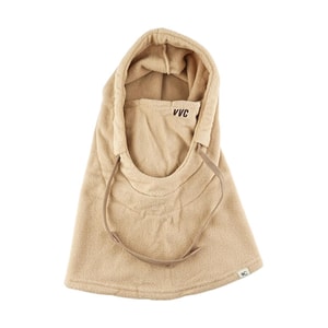 Fluffy Head Covering Brown