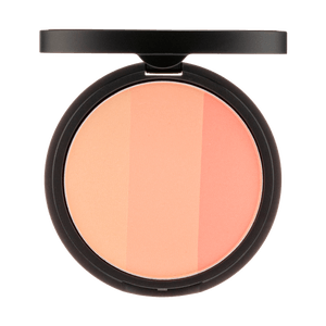 韩国TOO COOL FOR SCHOOL涂酷 三色腮红盘 晒红干枯玫瑰色 氛围满颊 9.5g #de Peche 蜜桃色 甜美元气 白皮本命【HOT】