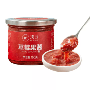 【中国直邮】  璞匠 草莓酱果酱商用家用早餐面包酱吐司涂抹酱150g*1瓶