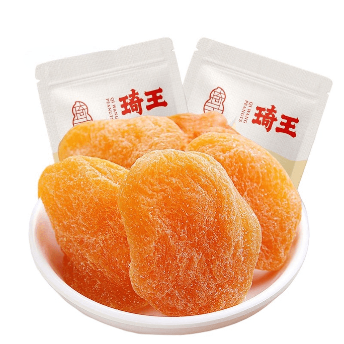 【中国直邮】 琦王 黄桃干蜜饯 230g*1袋
