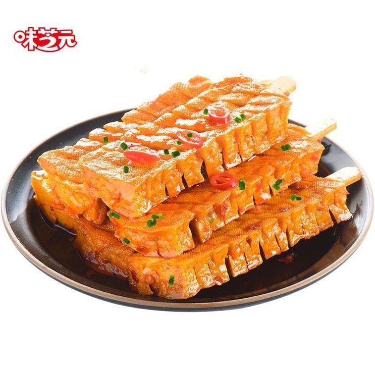 Weizhiyuan Spicy Orchid Tofu 3 packs*26g Braised Tofu Hunan Snack Specialty Spicy Hot Snack Food 3