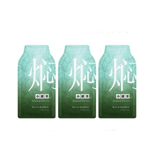 【中国直邮】 小罐茶 焖泡系列陈皮白茶 紧压调味茶 方便小包装  2.5g*3袋