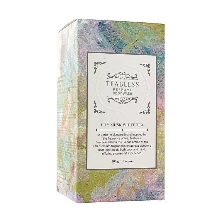 Perfume Body Wash Lily Musk White Tea, 17.64 oz 7