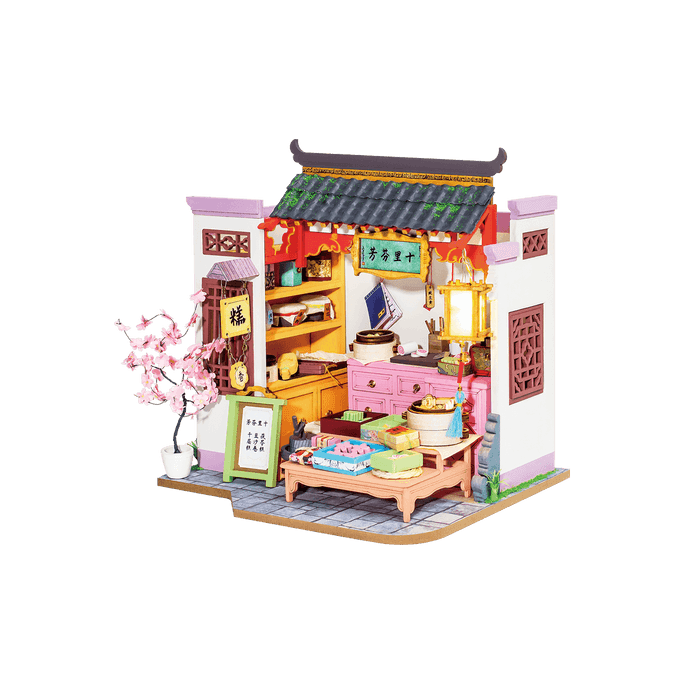 3D Puzzle DIY Model Kits Miniature Dollhouse - Dessert House