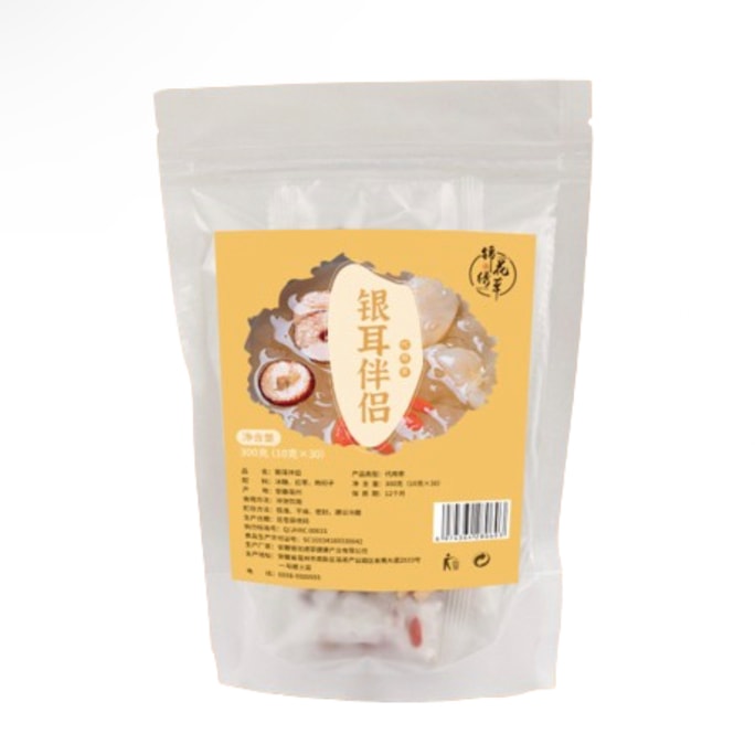 Silver Fungus Companion Red Date Soup Companion 300g (Rock Sugar Red Date And Wolfberry)