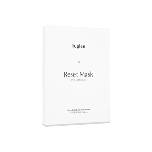 リセット マスク: ディープ ピール & モイスチャー トリートメント、すべての肌タイプ向けのリセット スキン、4 枚