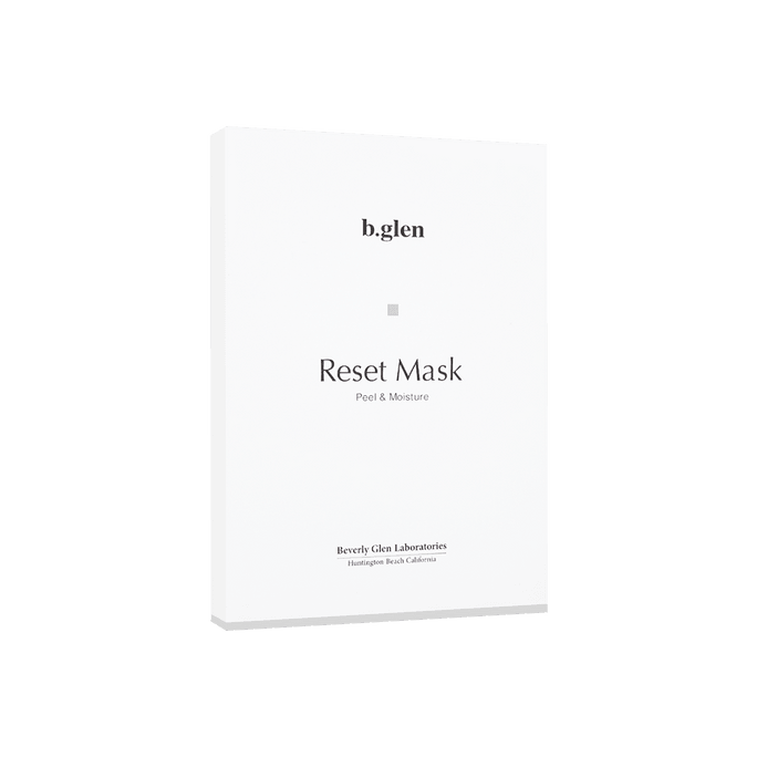 Reset Mask: Deep Peel & Moisture Treatment, Reset Skin for All Skin Types, 4 Sheets