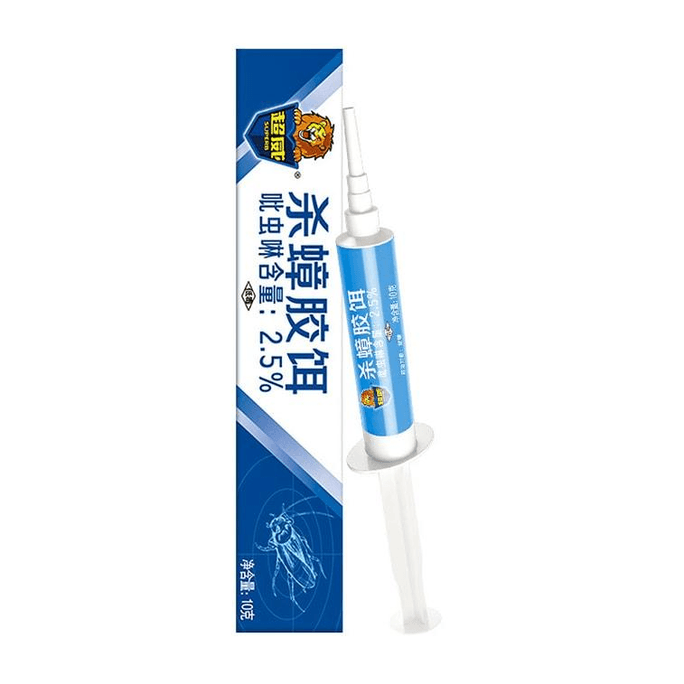 【中国直邮】 超威 蟑螂药家用杀蟑胶饵剂室内端非一窝全窝驱除非无毒灭小强神器 10g/支
