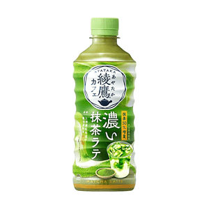 日本Coca-Cola可口可乐 绫鹰浓抹茶拿铁 440ml 【宇治抹茶】【上林春松本店监修】