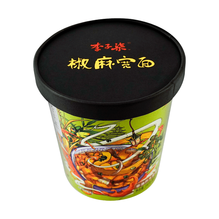 李子柒 椒麻寬麵 乾拌方便麵皮 140g 【人氣美食推薦】 3