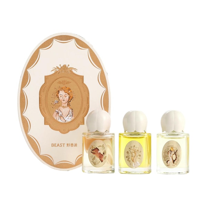 향수 오일 선물 세트, #데이드림 + 케어프리 스프링 + 그린 핑거스, 0.27 fl.oz.*3