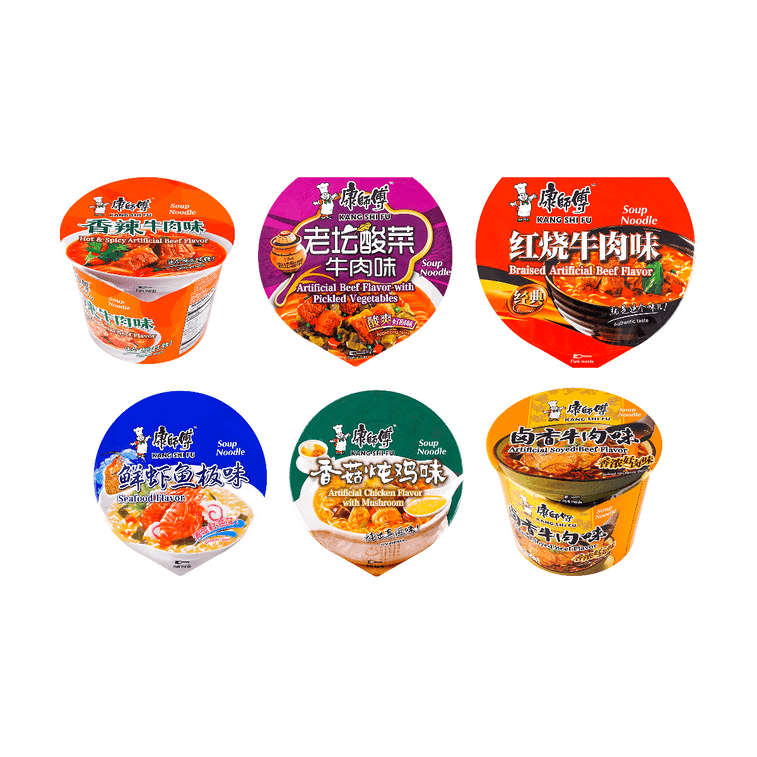 인스턴트 컵라면 멀티플레버, 23.1 oz【밸류팩】 3
