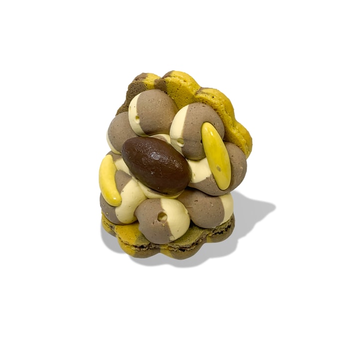 Macaron -- Banana Chocolate 🍌1pc