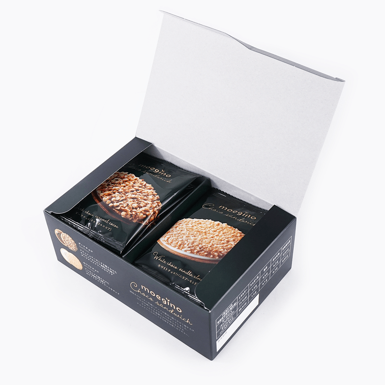 日本TIVOLI TIVON阡朋 MOEGINO巧克力夹心饼干 10片装 122g 7